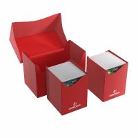 3. Gamegenic: Double Deck Holder 200+ XL - Podwójne Pudełko na Karty - Red